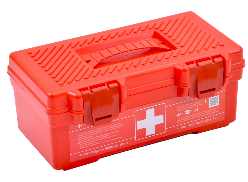 Аптечка медична автомобільна АМА-1, в пластику, Фарммедальянс